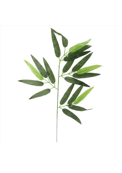 200 Adet Yapay Yeşil Bambu Yapraklar Yeşil Bitkiler Yeşillik Yaprakları Ev Otel Ofis Partisi Dekorasyonu (Yurt Dışından) fırsatları