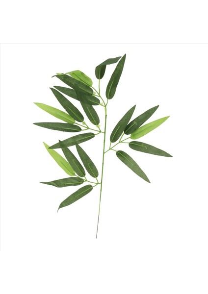 200 Adet Yapay Yeşil Bambu Yapraklar Yeşil Bitkiler Yeşillik Yaprakları Ev Otel Ofis Partisi Dekorasyonu (Yurt Dışından) indirimleri