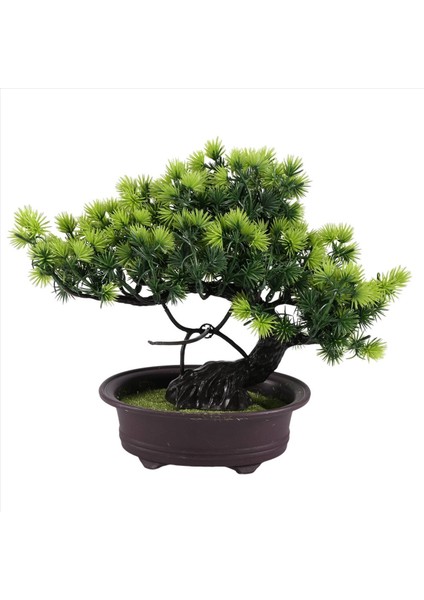 Yapay Japon Juniper Bonsai Ağacı Yüksekliği 9 5inch Ev Ofis Kapalı Dekor (Yurt Dışından)
