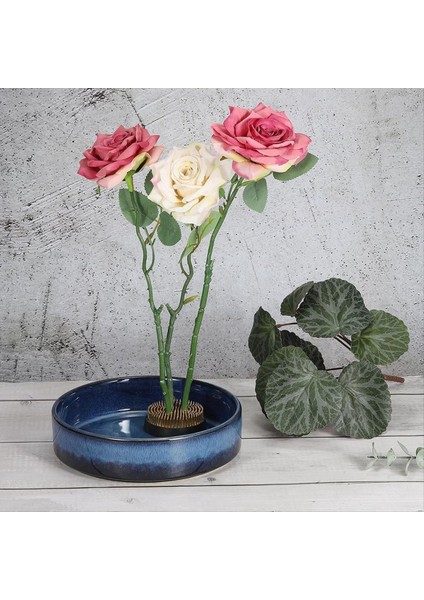 0 9/1 4/2 4inch Çiçek Kurbağaları Ikebana Kenzan 3 Adet Çiçek Aranger Alet Pirinç Çiçek Kurbağa Pimi Tutucu (Yurt Dışından) fırsatları