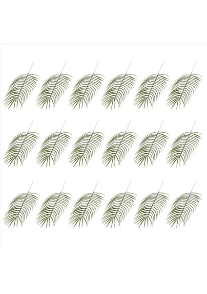 18 Adet Yapay Palmiye Yaprakları Bitkiler Palmiye Yaprakları Tropikal Büyük Avuç Içi Yapraklar Için Yeşillik Bitkisi Hawai Partisi Için (Yurt Dışından) fiyatları