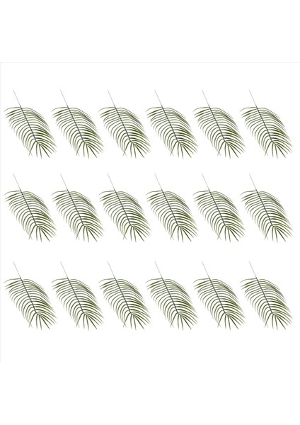 18 Adet Yapay Palmiye Yaprakları Bitkiler Palmiye Yaprakları Tropikal Büyük Avuç Içi Yapraklar Için Yeşillik Bitkisi Hawai Partisi Için (Yurt Dışından) modelleri