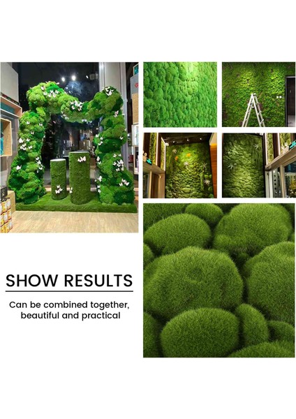 Çim Mat Taş Şekli Kapalı Yeşil Yapay Çimler Çim Halılar Çim Yosun Ev Otel Duvar Balkon Dekor (Yurt Dışından) modelleri