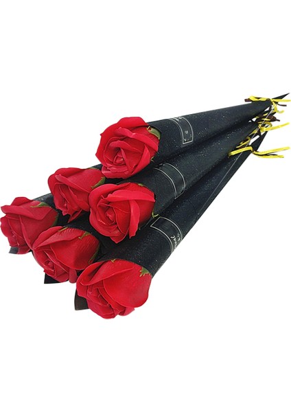 10PCS Tek Gül Simülasyonu Koreli Gül Sabun Çiçek Sevgililer Günü Hediye Sabun Gülleri Tek Yapay Sabun Çiçeği 1 (Yurt Dışından)