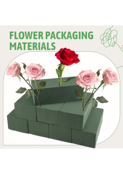 8 Taze ve Yapay Çiçekler Için Çiçek Köpük Düğün Doğum Günü Ev Dekorasyonu Için Kuru ve Islak Çiçek Köpük Blokları (Yurt Dışından) fırsatları