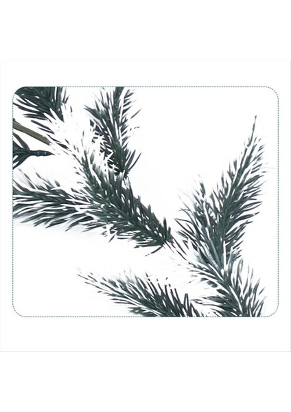 Yeşil Plastik Çam ve Cypress Noel Imitasyonu Rattan Ev Dekorasyonu Simüle Çam Iğneleri B (Yurt Dışından) fırsatları