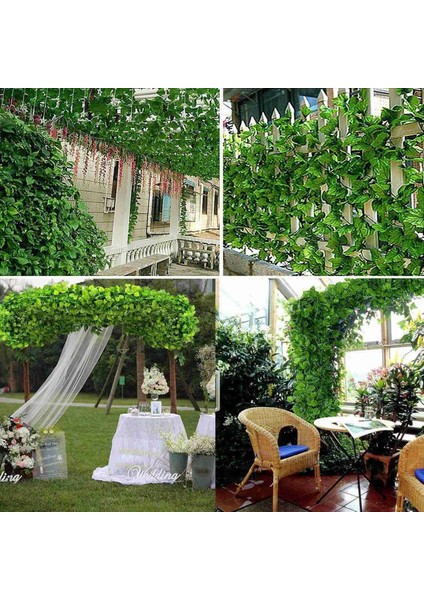 60 Strands Yapay Üzüm Asıkları Ivy Yaprakları Düğün Ev Duvar Dekorasyonu Için 15 Dizeler Üzüm (Yurt Dışından)