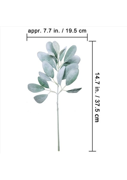 40PCS Yapay Flocked Kuzular Kulak Yaprakları Kötü Kuzunun Kulak Dalları Vazo Buket Çelenk Için Yeşillik Spreyleri Seçiyor (Yurt Dışından) fiyatları