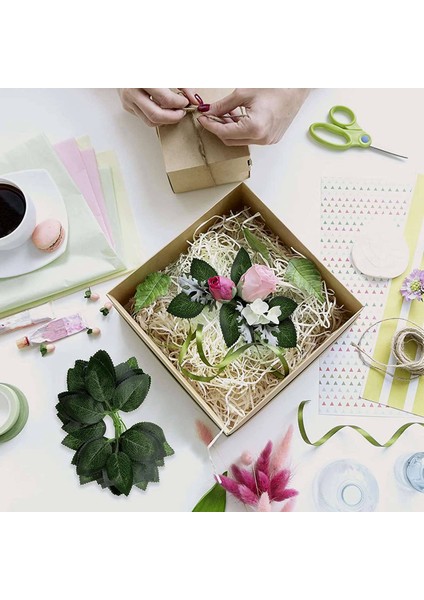 Güller Için Yapay Yapraklar Dekorasyonlar - 72 Ipek Yeşili Güller Gerçekçi Sarmaşıklarla Yaprak Yaprağı Esnek Gövdeler (Yurt Dışından) fırsatları