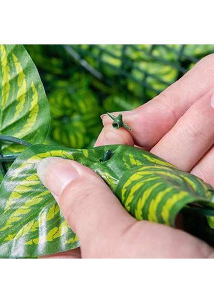 3x 0 5x3 Metre Duvar Bitki Çit Yapay Sarmaşık Yaprağı Gizlilik Çit Ekran Dekor Panelleri Çitini Çit Bırakıyor (Yurt Dışından) indirimleri