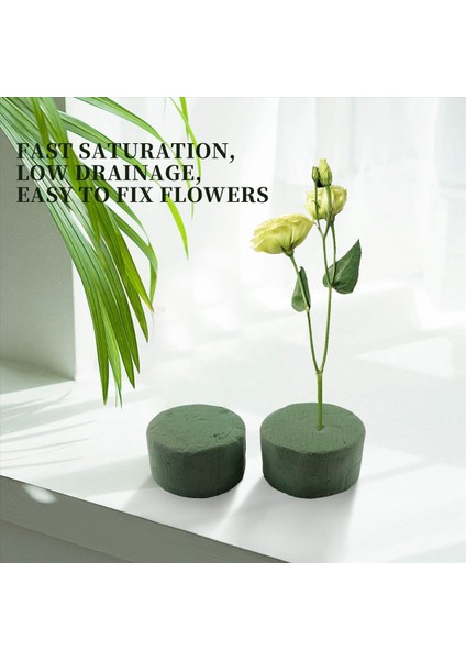 60PCS Diy Çiçek Aranjman Kiti Yeşil Yuvarlak Islak Çiçek Köpük Düğün Koridoru Çiçekler Parti Dekorasyon (Yurt Dışından) fırsatları