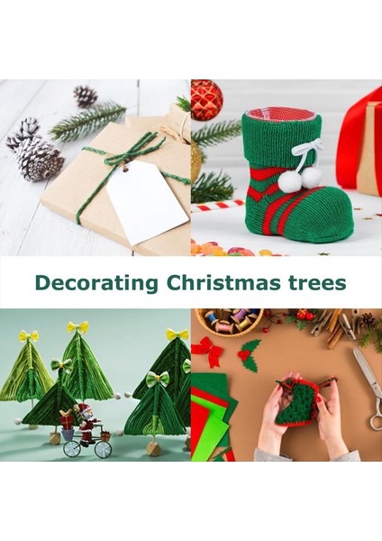 Noel Dekorasyonları Bahçe Sicim Bahçe Için Yeşil Sicim Domates Tırmanma Tesisi Kravat Çiçekçilik El Sanatları Hediyesi (Yurt Dışından) modelleri