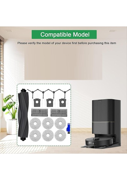 Dreame L10S Pro Ultra Isı Vakum Süpürge Yedek Parça Ana Fırça Mendil Toz Torbası Filtreler Yan Fırçalar Için Aksesuar Seti (Yurt Dışından) fırsatları