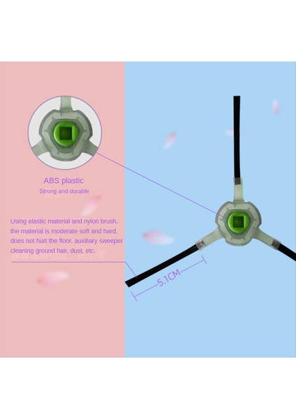 8pcs Lefant M210 M210S M210B M213 Vakum Süpürge Accessorieshepa Filtre Yan Fırçası Için (Yurt Dışından) modelleri