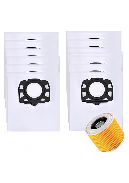 Vakum Süpürge Torbaları Karcher Kfı 357 Wd2 Plus Wd3 Kwd 1-3 Vakum Süpürge Yedek Parçaları 2 863-314 0 (Yurt Dışından)