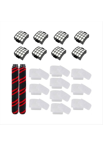 Köpekbalığı Stratos AZ3000 / AZ3000C / AZ3000W / AZ3002 Vakum Süpürge Yumuşak Fırça Rulo Köpük Keçe Filtre Yedek Parçaları (Yurt Dışından)