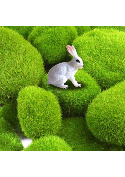 128PCS 5 Boyutunda Yapay Yosun Kayaları Dekoratif Yeşil Yosun Topları Çiçek Aranjmanları Için Yosun Dekoru Bahçeleri (Yurt Dışından)