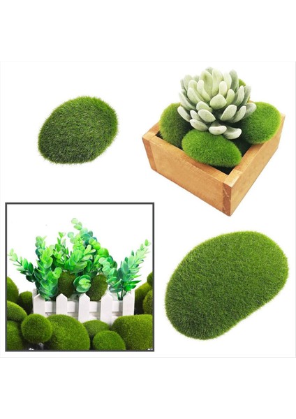 128PCS 5 Boyutunda Yapay Yosun Kayaları Dekoratif Yeşil Yosun Topları Çiçek Aranjmanları Için Yosun Dekoru Bahçeleri (Yurt Dışından) modelleri