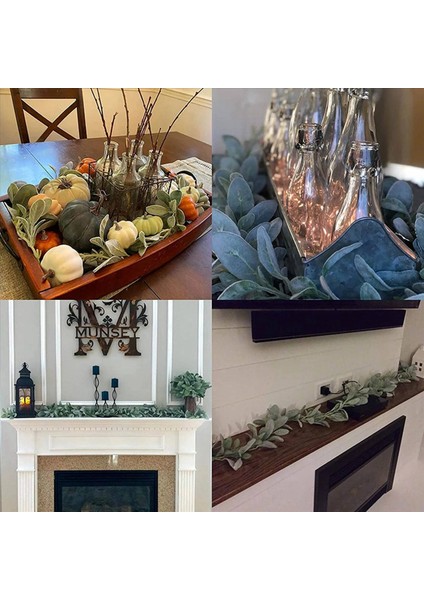 4x Yapay Floked Kuzular Kulak Garlan (Yurt Dışından) modelleri