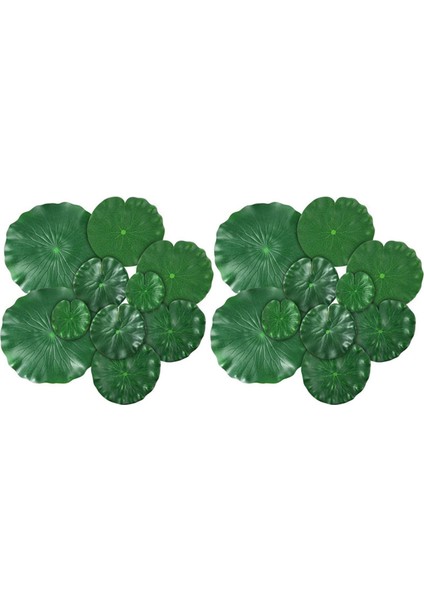 30 Adet 5 Çeşit Yapay Yüzen Köpük Lotus Yaprakları Zambak Pedleri Havuz Akvaryumu Dekorasyonu Için Yeşillik Havuz Dekor (Yurt Dışından)