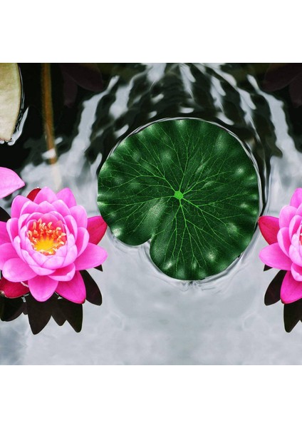 30 Adet 5 Çeşit Yapay Yüzen Köpük Lotus Yaprakları Zambak Pedleri Havuz Akvaryumu Dekorasyonu Için Yeşillik Havuz Dekor (Yurt Dışından) indirimleri