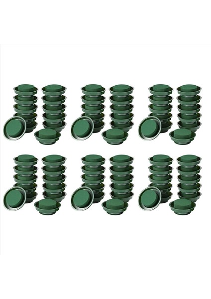 48PCS Düğün Koridoru Dıy Craft Çiçek Düzenlemesi Su Emme Ev Bahçesi Yeşil Çiçek Köpek Taze Tuğla Blok Tutun (Yurt Dışından)