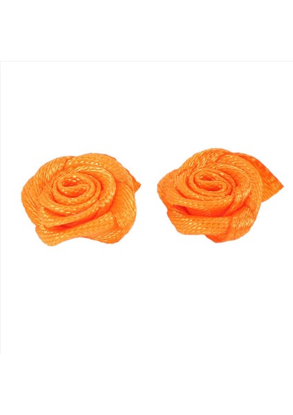 600PCS Mini El Yapımı Saten Gül Şerit Rozetler Kumaş Çiçek Aplike Düğün Dekorasyon Zanaat Dikiş Aksesuarları (Yurt Dışından) indirimleri