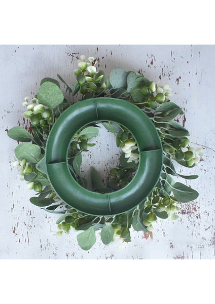 Gişe Çelenk 12 9inch Yapay Yeşil Yapraklar Ön Kapı Asılı Duvar Penceresi Düğün Partisi Dekorasyonu Için Çelenk (Yurt Dışından) indirimleri