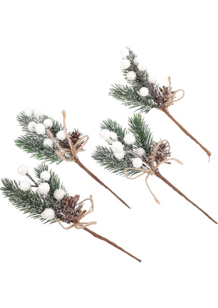 Yapay Çam Iğnesi Yapay Bitki Dekorasyonu Noel Dekoratif Çelenk Malzemesi (Yurt Dışından) indirimleri