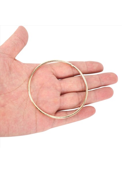 Dreamcatchers ve Crafts Için 100 Paket 3 Inç Altın Rüya Catcher Metal Yüzük Çember Makrome Yüzük (Yurt Dışından) fırsatları