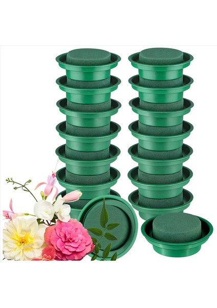 48 Packs Çiçekler Çekirde Çeken Çiçek Diy Çiçek Düzenleme Kiti Yeşil Yuvarlak Islak Çiçek Köpük Yapay Çiçek Için (Yurt Dışından) fiyatları