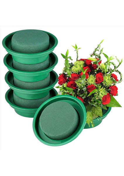 48 Packs Çiçekler Çekirde Çeken Çiçek Diy Çiçek Düzenleme Kiti Yeşil Yuvarlak Islak Çiçek Köpük Yapay Çiçek Için (Yurt Dışından) modelleri