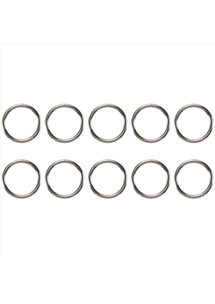 Metre Makrome Yüzükler Makrome Bitki Askıları Için 2 Inç Makrome Kit 10 Paket Metal Yüzük Tokası Makrome Zanaat Yüzüğü (Yurt Dışından)