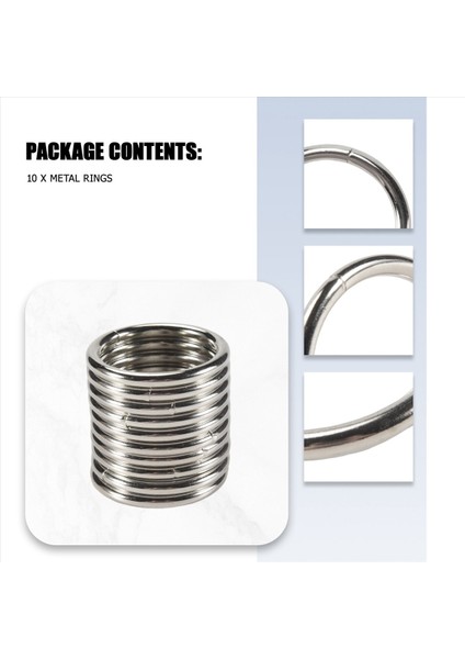 Metre Makrome Yüzükler Makrome Bitki Askıları Için 2 Inç Makrome Kit 10 Paket Metal Yüzük Tokası Makrome Zanaat Yüzüğü (Yurt Dışından) indirimleri