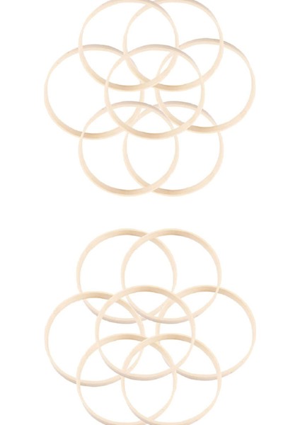 20PCS Ahşap Bambu Dreamcatcher Yüzükler Hoops Yuvarlak Çemberler Dream Catcher Dıy Craft Için Makrome Yüzükler 27CM (Yurt Dışından)