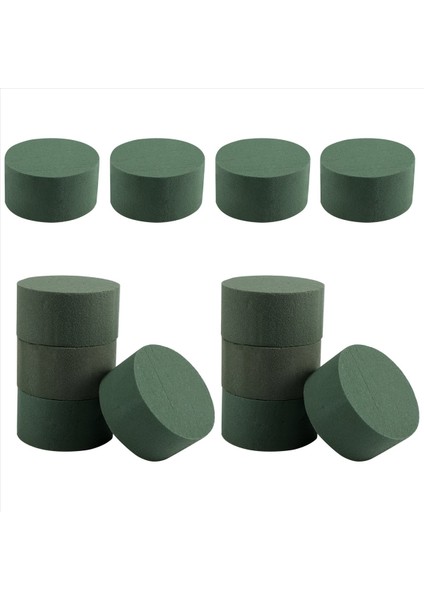 12PCS/SET Diy Çiçek Aranjman Kiti Yeşil Yuvarlak Islak Çiçek Köpük Düğün Koridoru Çiçekler Parti Dekorasyon (Yurt Dışından) modelleri