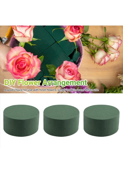 12PCS/SET Diy Çiçek Aranjman Kiti Yeşil Yuvarlak Islak Çiçek Köpük Düğün Koridoru Çiçekler Parti Dekorasyon (Yurt Dışından) indirimleri