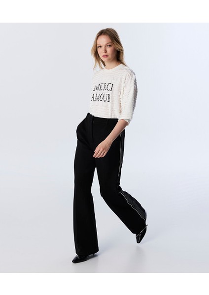 KONTRAST BİYELİ PANTOLON TW6250003208001