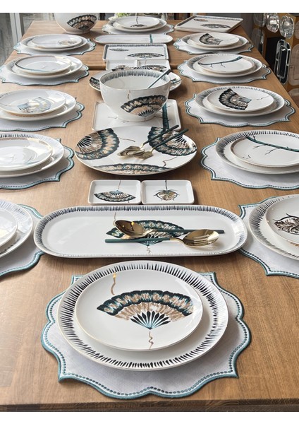 Kahvaltı Takımı Grace 55 Parça 12 Kişilik