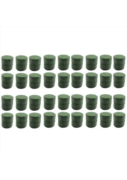 72PCS Diy Çiçek Aranjman Kiti Yeşil Yuvarlak Islak Çiçek Köpük Düğün Koridoru Çiçekler Parti Dekorasyon (Yurt Dışından)