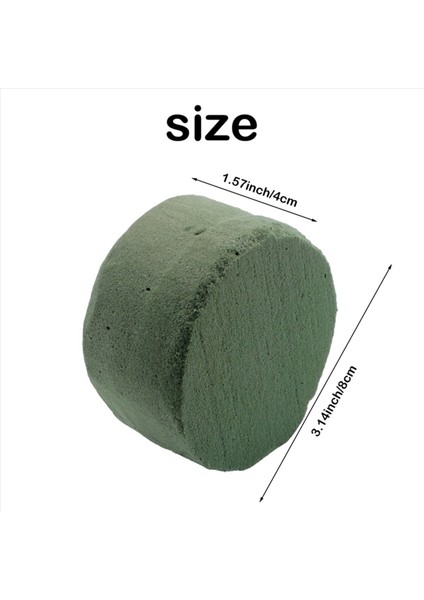 72PCS Diy Çiçek Aranjman Kiti Yeşil Yuvarlak Islak Çiçek Köpük Düğün Koridoru Çiçekler Parti Dekorasyon (Yurt Dışından) fiyatları