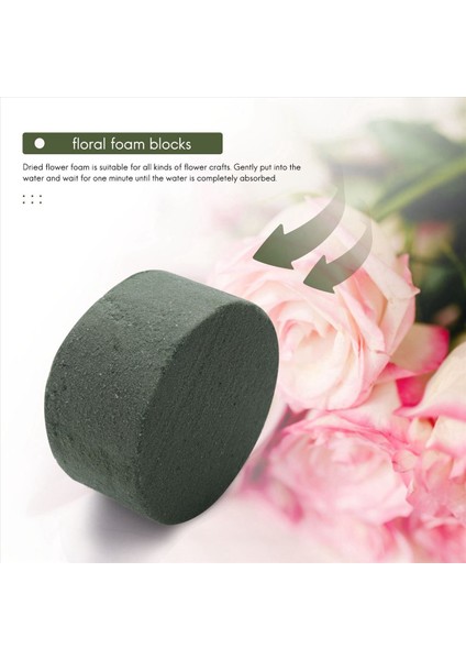 Çiçek Köpüğü 30 Adet Yuvarlak Kuru Çiçek Köpük Blokları Yapay Çiçekler Için Yeşil Strafor Blokları Çiçek Için Harika (Yurt Dışından) fiyatları