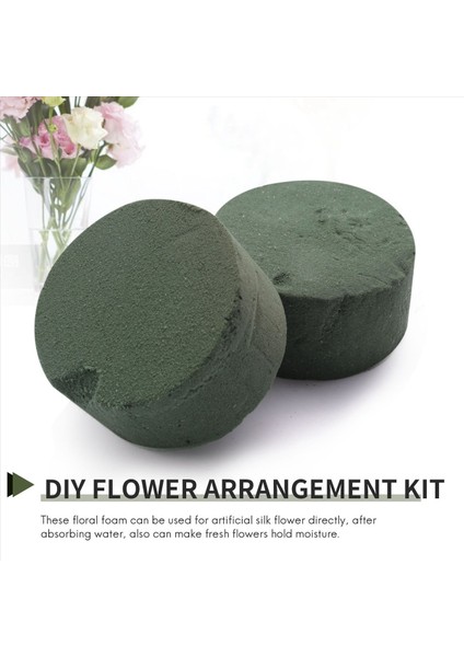 Çiçek Köpüğü 30 Adet Yuvarlak Kuru Çiçek Köpük Blokları Yapay Çiçekler Için Yeşil Strafor Blokları Çiçek Için Harika (Yurt Dışından) indirimleri