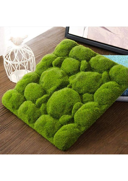 5x Çim Mat Stone Şekiş Iç Mekan Yeşil Yapay Çimler Çim Halılar Ev Otel Duvar Balkon Dekoru Için Sod Yosun (Yurt Dışından) modelleri