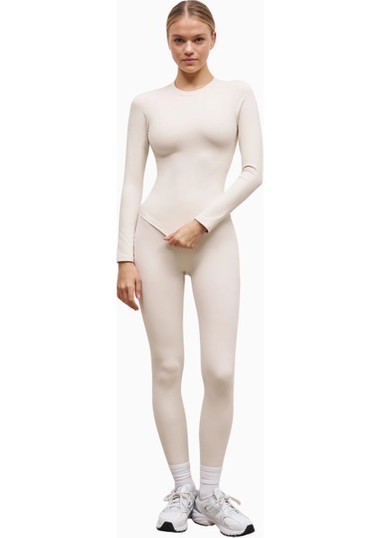 Base Sculpting Long Sleeve Top Uzun Kollu Şekillendirici Kadın Üst