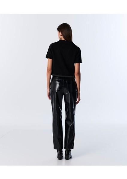 Metal Aksesuarlı Kumaş Mıx Triko TW6250050464001 fırsatları