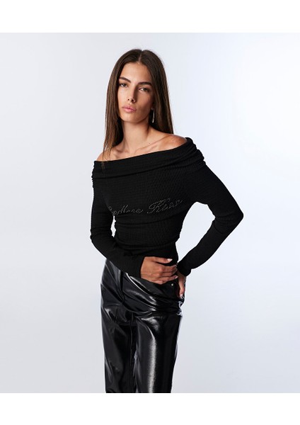 Hotfıx Slogan Baskılı Tişört TW6250070111001 fiyatları