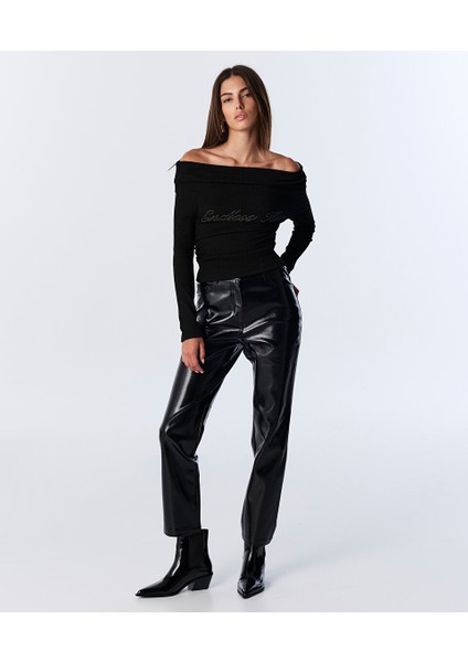 Hotfıx Slogan Baskılı Tişört TW6250070111001 modelleri