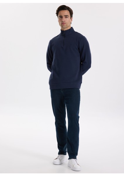 Normal Bel Normal Paça Slim Fit Koyu Lacivert Erkek Denim Pantolon F5WM-PNT 2855 fiyatları