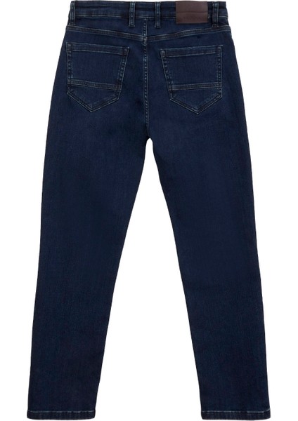Normal Bel Normal Paça Slim Fit Koyu Lacivert Erkek Denim Pantolon F5WM-PNT 2855 fırsatları